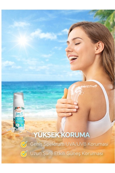 Homm Bitkisel Homm Life Yüksek Korumalı Güneş Kremi 50 ml