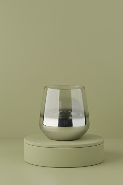 rova tr Lal Küçük Serisi Titanyum Kaplama Cam Modern Bardak- 3 Adet Su Bardağı