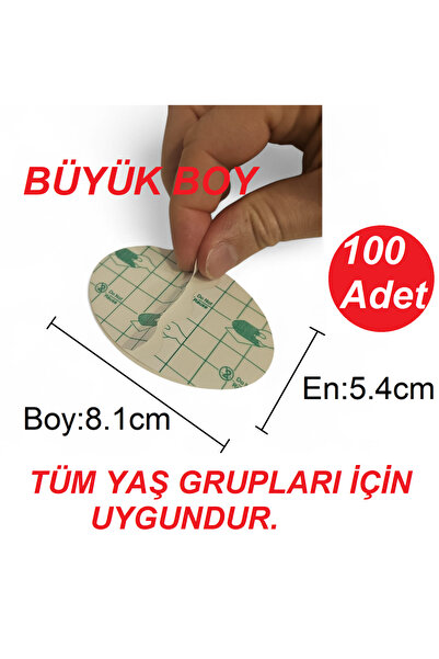 TEKNO İSTANBUL 100'lü Su Geçirmez Yapışkanlı Kulak Koruyucu Tek Kullanımlık S...