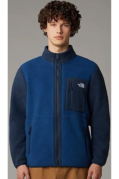 THE NORTH FACE M Yumiori Full Zip Men's Outdoor Fleece Jacket Nf0A883R8Z41 Blue