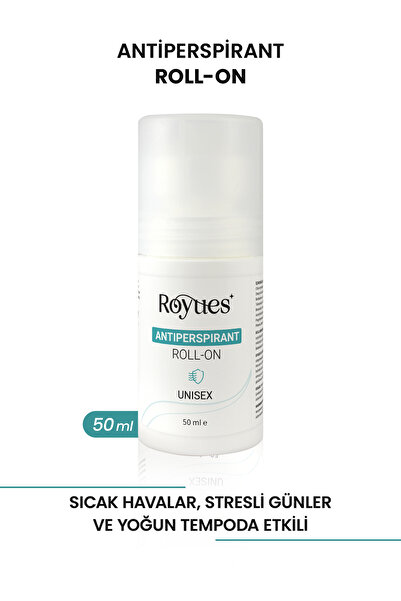 Royues Roll On Ter Kokusu Önleyici Beyazlatıcı Leke Bırakmayan 24 Saat Etkili...