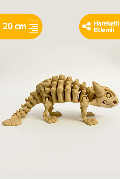 Artimon 3D Store Hareketli Dinozor İskeleti | Ankylosaurus | 3D Oyuncak | Hay...