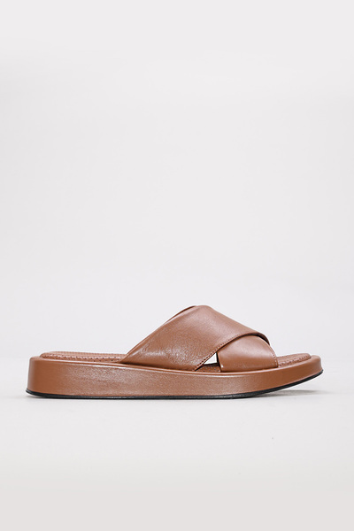 FAST STEP Papuci plati pentru femei din piele naturala 710ZA700