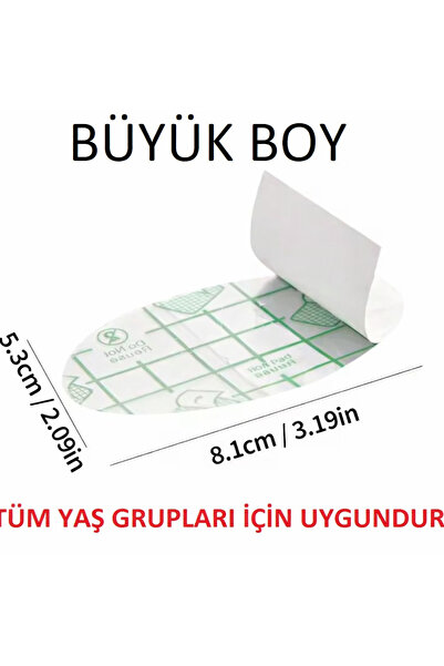 TEKNO İSTANBUL 50'li Su Geçirmez Yapışkanlı Kulak Koruyucu Tek Kullanımlık Su...