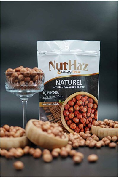 NutHaz Naturel Çiğ Iç Fındık 500 gr