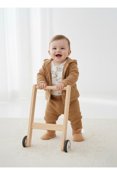 popshops baby Popshops Boys 3-6/6-9/9-12/12-18 Months Long Sleeve Jacket and ...