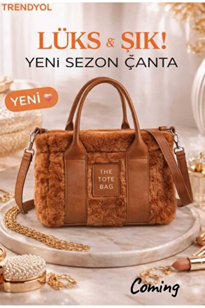 Sofia حقيبة نسائية يومية من القطيفة بحزام