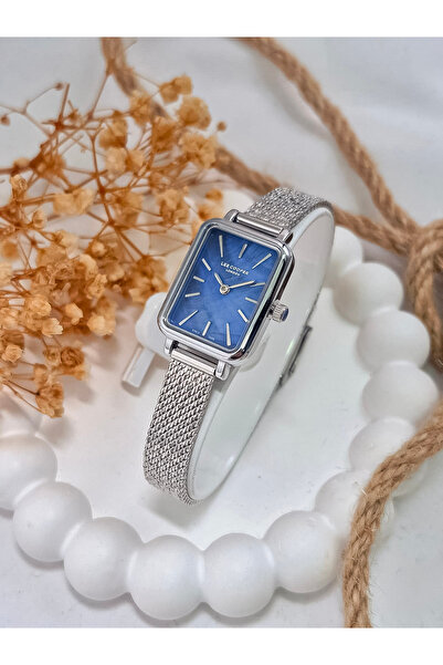 Lee Cooper Lc07815 Dikdörtgen 6 Renk Hasır Kordon Kadın Kol Saati