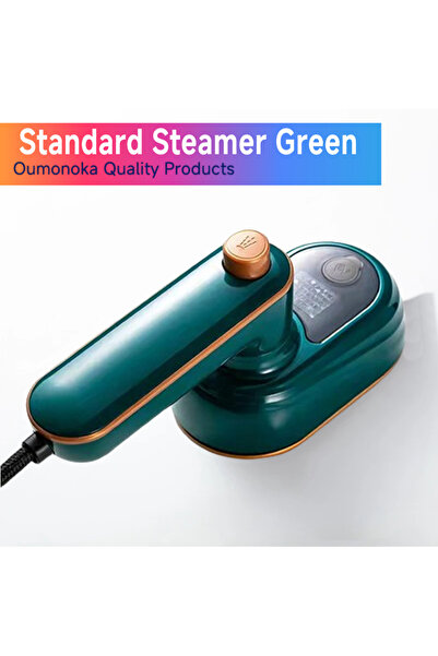 Choice1 EU Standard Green 2-in-1 Handheld Steam Iron Garment Steamers Ironing...