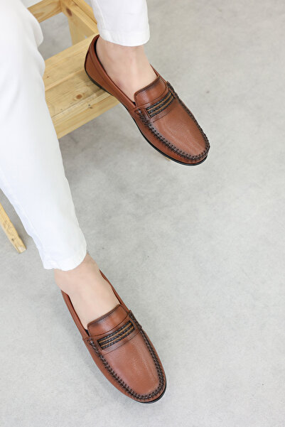 FAST STEP حذاء كاجوال من الجلد الطبيعي للرجال - 585MA204