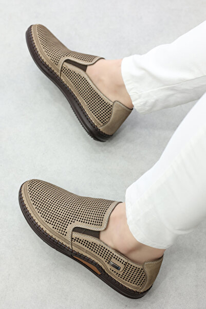 FAST STEP حذاء كاجوال من الجلد الطبيعي للرجال 126MA803