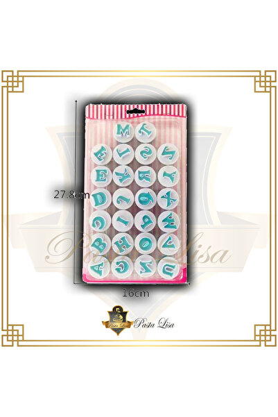lisapastacılık Basmalı Alfabe Kalıbı Set - Büyük Harf