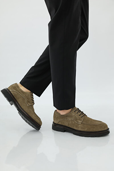 FAST STEP حذاء كلاسيكي من الجلد الطبيعي للرجال 943MA213