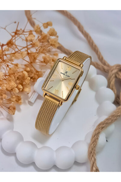 Daniel Klein Dke.1.10741 Dikdörtgen Kasa Hasır Kordon Minimal Tasarım Kadın K...