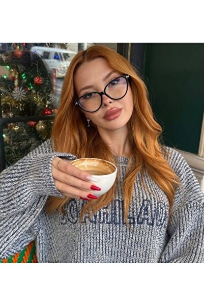 MONAL Toms Cateye Mavi Işık Filtreli Ekran Gözlüğü Optik Uyumlu Camları Değiş...