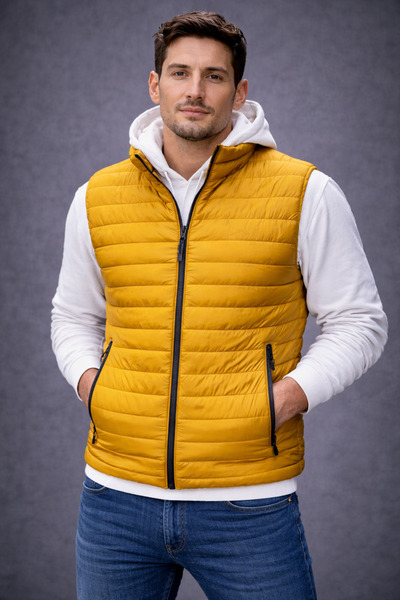 DYNAMO Mustard Inflatable Vest