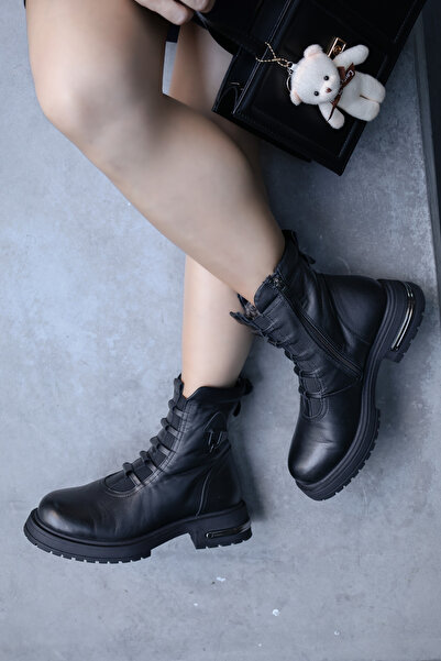 FAST STEP Genuine Leather Women's Classic Boots 757Kza25758