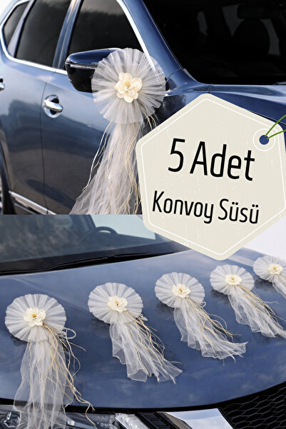 Dantelux 5 Adet Vintage Konvoy Ve Bohça Süsü 1235