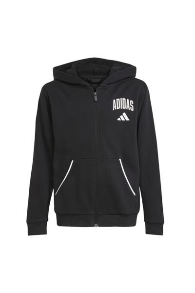 adidas سترة سوداء للأطفال من Seasonal Essentials Collegiate (JM1534)