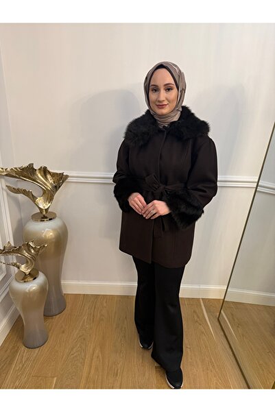 Store Kadın Kaşe Kaban