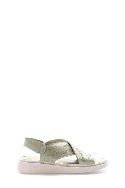 FAST STEP Papuci de damă din piele naturală cu toc pană 972ZA455