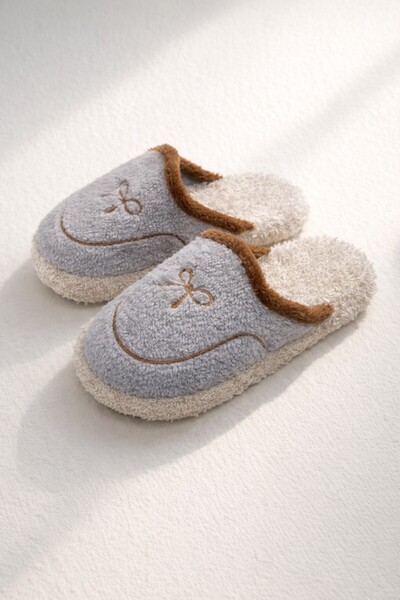 Moda Frato AMORE Kapalı Kadın Ev Terliği Günlük Rahat Kışlık Terlik