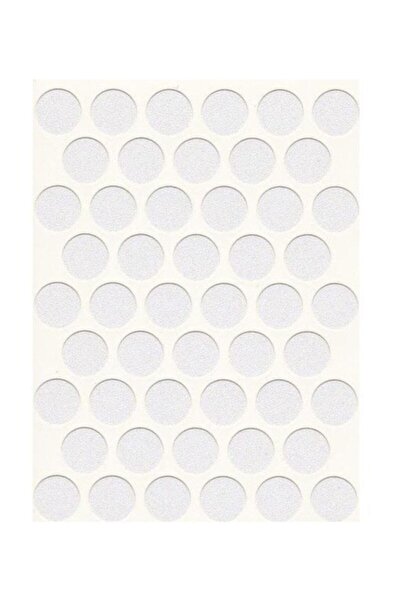 Genel Markalar Trs Yapışkanlı Vida Tapası Beyaz Vida Kapatıcı (50 Adet) - Vida