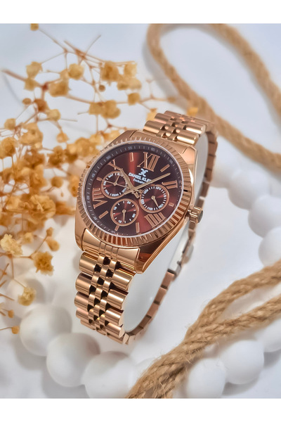 Daniel Klein DKE.1.10847 ساعة يد نسائية حصرية بجميع الوظائف Active 3 ATM مقاو...