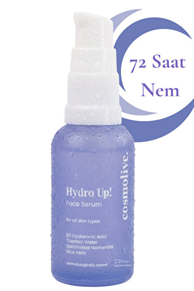 Cosmolive Profesyonel Yüz Serumu | Hyaluronik Asit & Peptit | Yaşlanma Karşıtı | Lifting Etkili | Kolejen