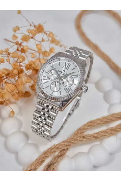 Daniel Klein DKE.1.10847 ساعة يد نسائية حصرية بجميع الوظائف Active 3 ATM مقاو...