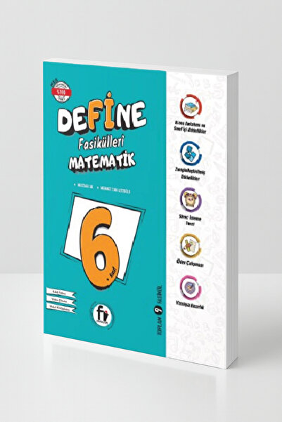 Fi Yayınları DEFİNE 6.SINIF MATEMATİK FASİKÜLLERİ (GÜNCEL)