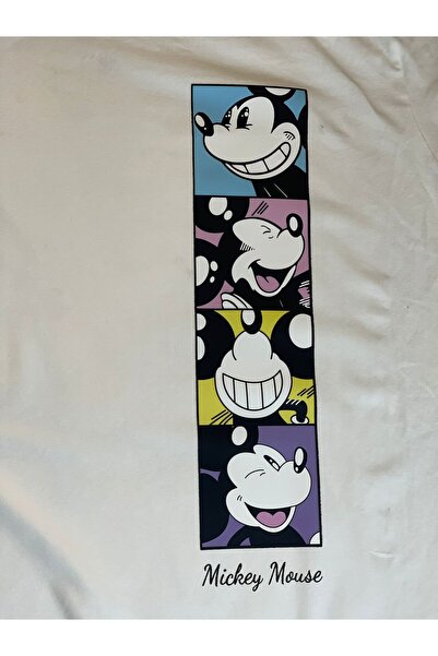 Gönülden Tasarım 36X9 CM ÜTÜ İLE YAPIŞAN MİCKEY MAUSE 4 LÜ KARAKTER TRANSFER ...