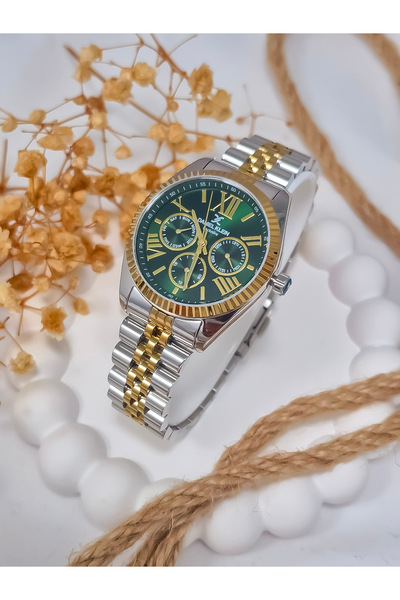 Daniel Klein DKE.1.10847 ساعة يد نسائية حصرية بجميع الوظائف Active 3 ATM مقاومة للماء