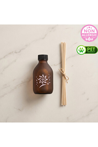 NATURE&NURTURE Lux Pudra Parfümlü Hava Aromatize Edici Bambu Çubuklu Oda Koku...