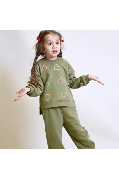 OZZY KİDS Set de trening cu model de inimă pentru fetiță