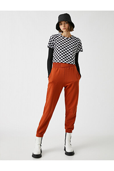 Koton Γυναικεία Φούτερ Πορτοκαλί 2KAL48109OK