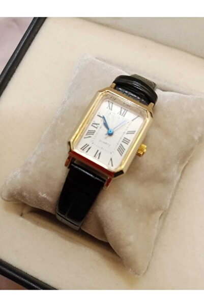 Ricardo Minimal Model Black Color Crocodile Patterned Cord Women Wrist Watch ...