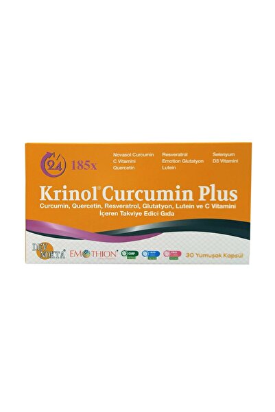 Krinol Curcumin Plus 30 Kapsül