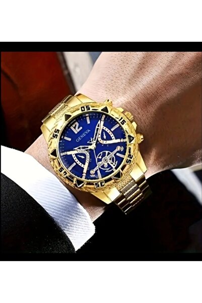 Geneva Men's Watch - Where Elegance Meets over Timetime with Elegance