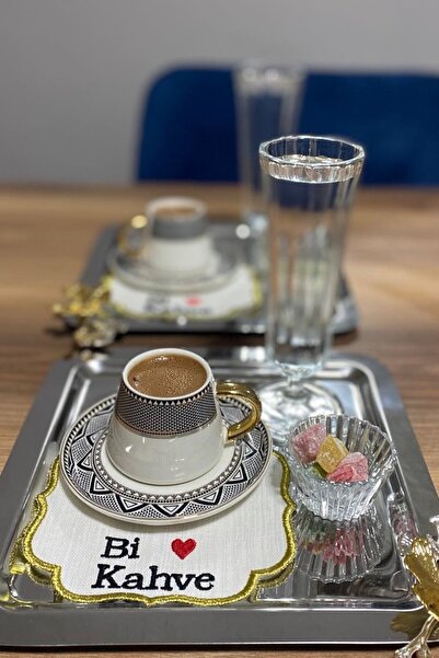 İpexi Șervețele de cocktail 6 bucăți Bi Coffee Model