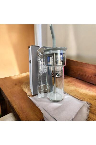 Cambu pipetli cam mug