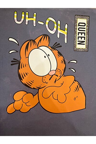 Gönülden Tasarım Imprimare prin transfer Garfield care se lipsește cu fierul de călcat Arma 25X20