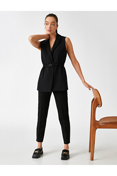 Koton Kalhoty Slim Fit Basic Capri