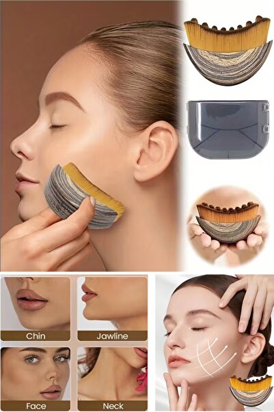 Kitchen Beauty Lenf Drenaj ve Çene Şekillendirme Fırçası Çok Fonksiyonlu Yumu...