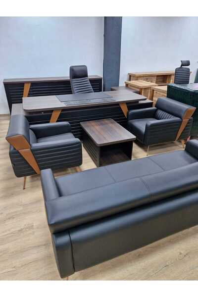 ENG OFİS MOBİLYALARI ACTERA ÜST SEGMENT MAKAM TAKIMI ORJİNAL KOLTUKLARI İLE H...