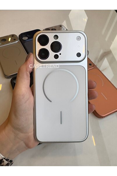 CASETREND iPhone (15 Pro Max) uyumlu AG Glass MagSafe Destekli 17 Pro Max Dön...