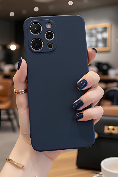 Hatreds Xiaomi Redmi 12 İçin Uyumlu İçi Kadife Sıvı Silikon Kılıf