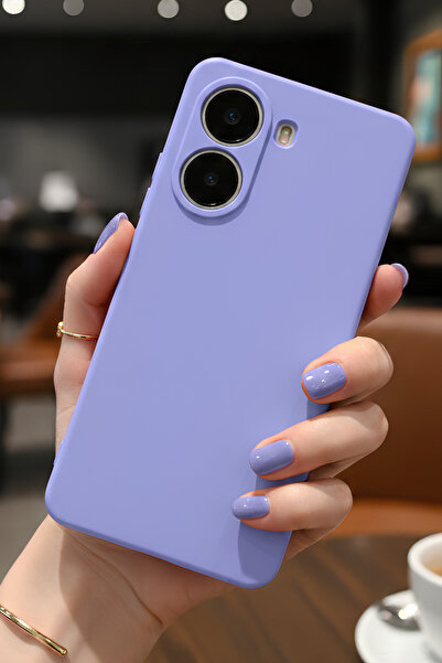 Hatreds Xiaomi Poco X7 Pro İçin Uyumlu İçi Kadife Sıvı Silikon Kılıf