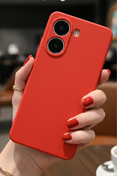 Hatreds Xiaomi Poco X7 Pro İçin Uyumlu İçi Kadife Sıvı Silikon Kılıf