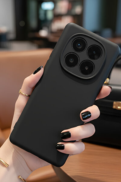 Hatreds Xiaomi Poco X7 İçin Uyumlu İçi Kadife Sıvı Silikon Kılıf